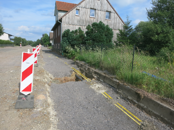 Baustelle Schottener Strasse